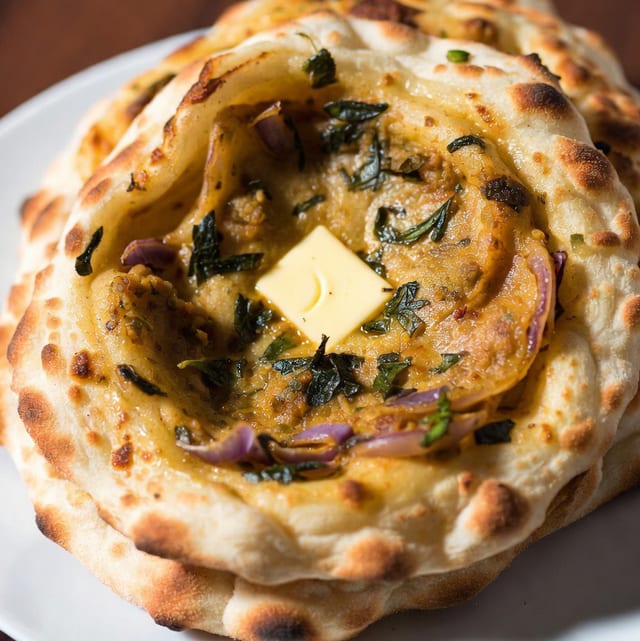 Onion Kulcha.