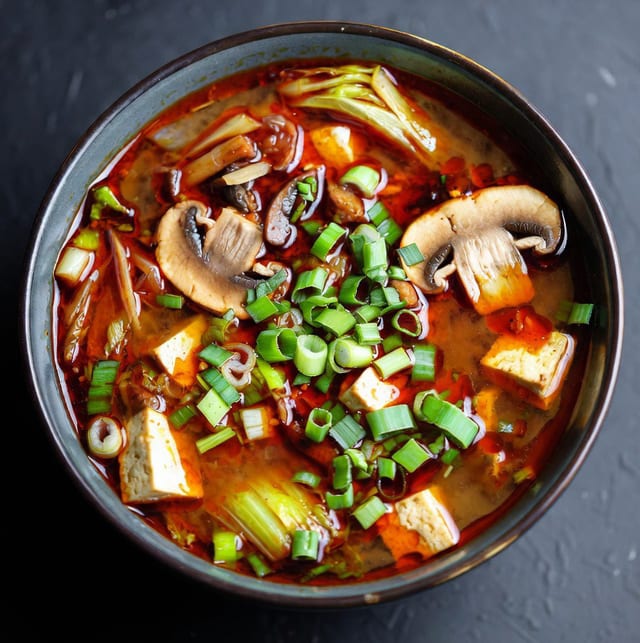 Hot & Sour Soup.