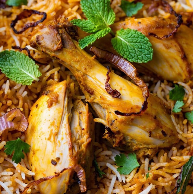 Boneless Chicken Biryani.