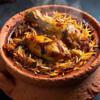 Mitti Chulha Special Chicken dum Biryani