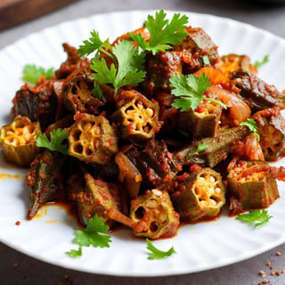Jain Bhindi Masala