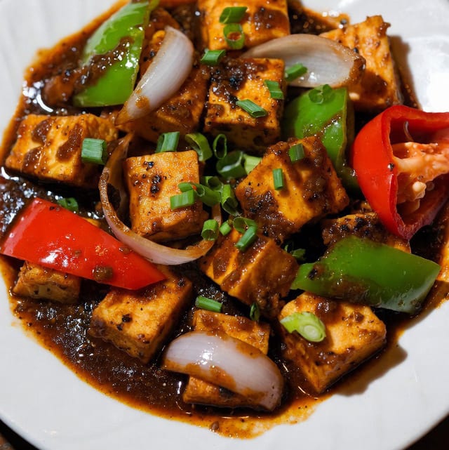Pepper Paneer.