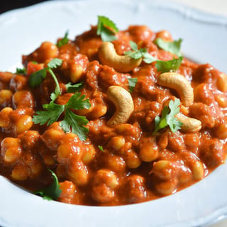 Jain Kaju Makhana Curry